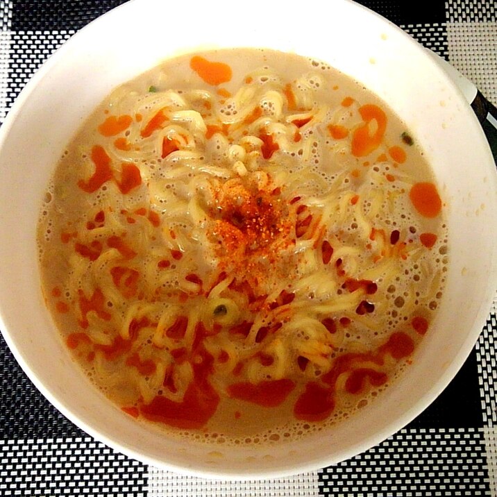 担々麺に見える 味噌クリーム簡単麺 レシピ 作り方 By アンディ 楽天レシピ